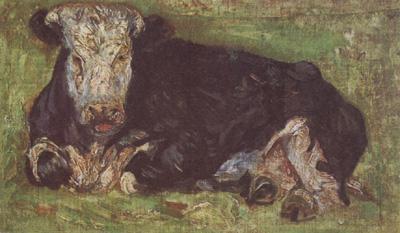 Vincent Van Gogh Lying Cow (nn04) oil painting picture